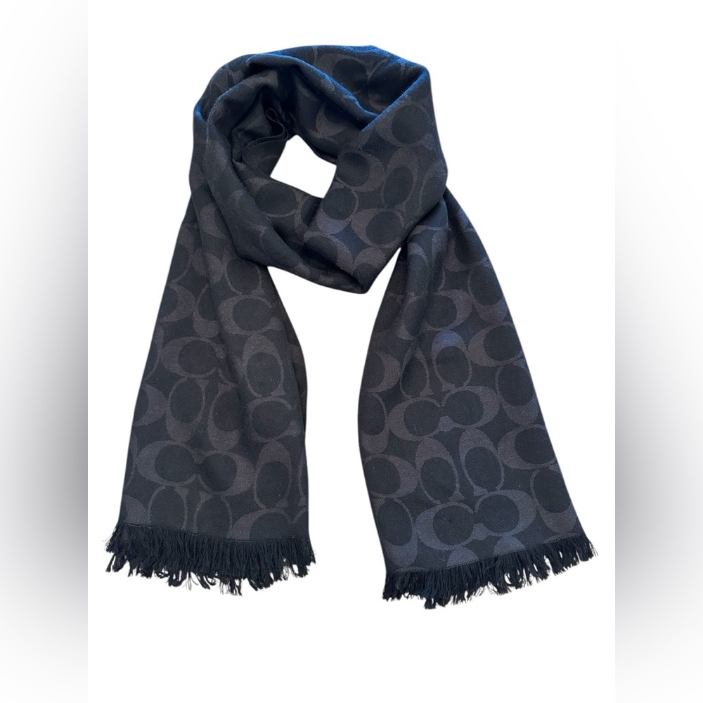 Coach Women’s Logo Wrap Scarf